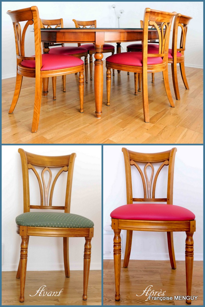 Comment Refaire Des Chaises En Cuir / Restaurer Des Chaises En Simili